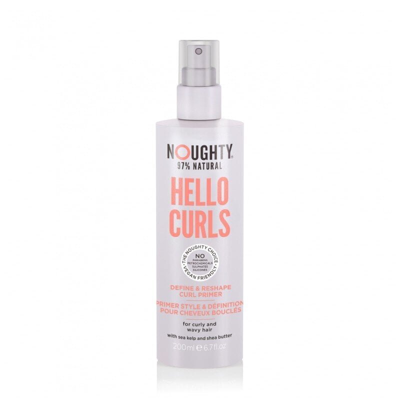 NOUGHTY Hello Curls lokke esiletoov ja kujundav juuksepraimer 200ml hind ja info | Juuste viimistlusvahendid | hansapost.ee