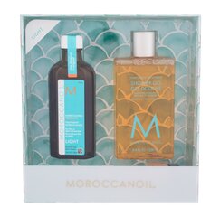 Komplekt Moroccanoil Summer Everyday Escape Light: juukseõli, 100 ml + dušigeel, 250 ml hind ja info | Juuksemaskid, õlid ja seerumid | hansapost.ee