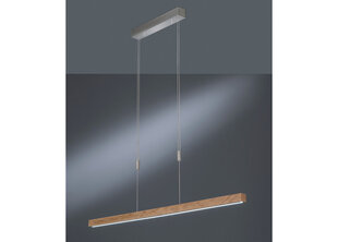 Потолочный светильник Strasburg LED, дуб/никель цена и информация | Потолочные светильники | hansapost.ee