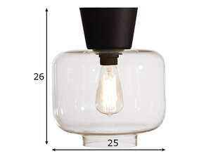 Laelamp Ritz, must price and information | Ceiling lamps | hansapost.ee