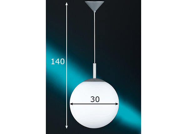 Laelamp Kugel Opal, valge price and information | Laelambid | hansapost.ee