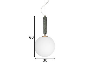 Laelamp Torrano, roheline price and information | Pendant lights | hansapost.ee