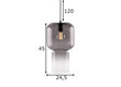 Laelamp Nog, suitsune hind ja info | Rippvalgustid | hansapost.ee