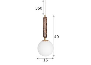 Laelamp Torrano, pruun price and information | Pendant lights | hansapost.ee