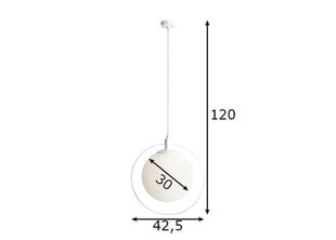 Потолочный светильник Aura, белый цена и информация | Потолочный светильник, 38 x 38 x 24 см | hansapost.ee