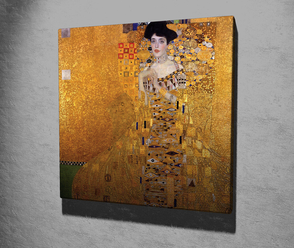 Reproduktsioon Lady with Fan (Gustav Klimt) hind ja info | Seinapildid | hansapost.ee