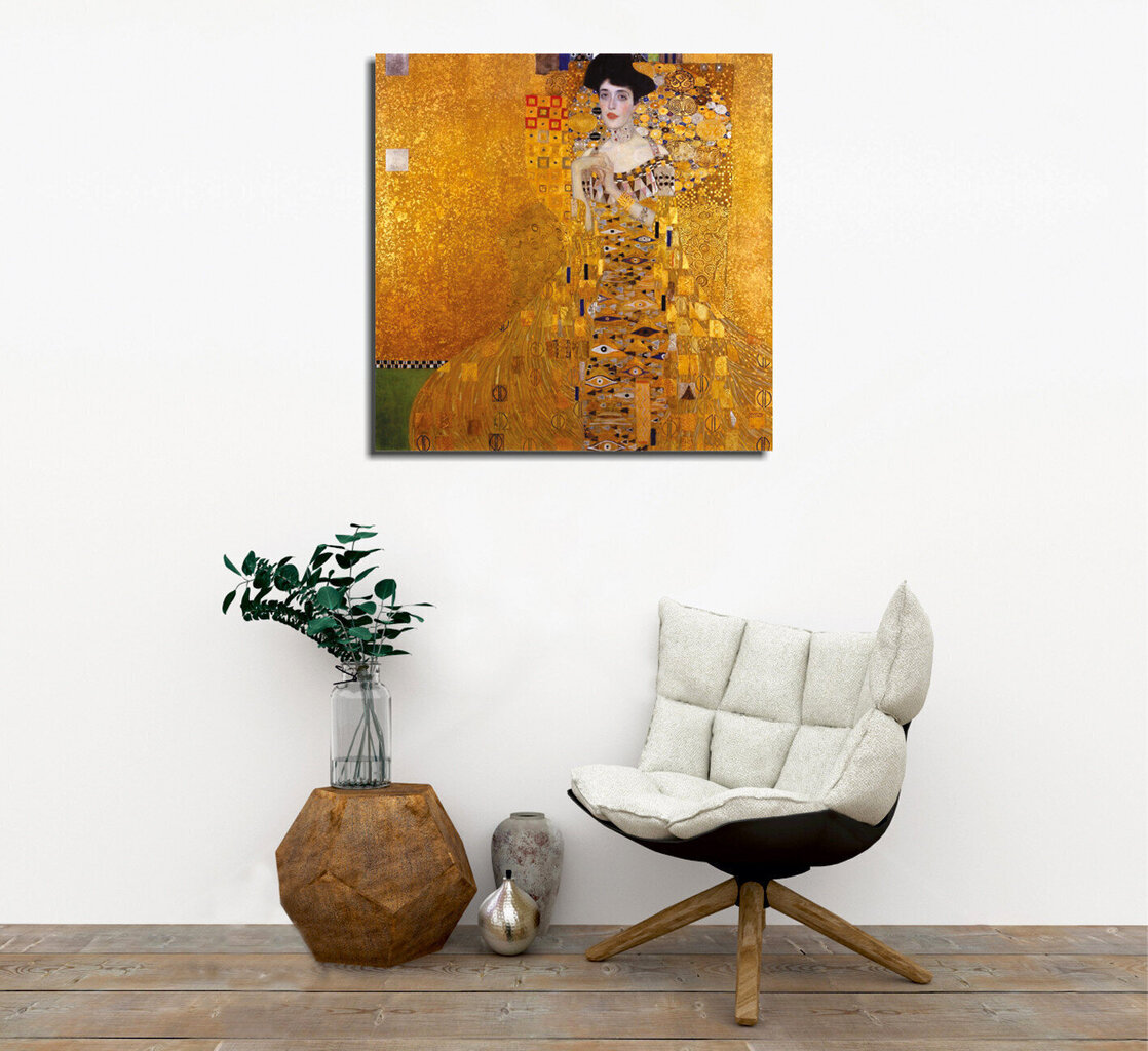 Reproduktsioon Lady with Fan (Gustav Klimt) hind ja info | Seinapildid | hansapost.ee