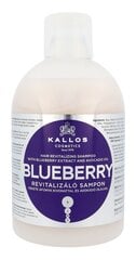 Kallos Cosmetics Blueberry шампунь 1000 мл цена и информация | Kallos Cosmetics Уход за волосами | hansapost.ee