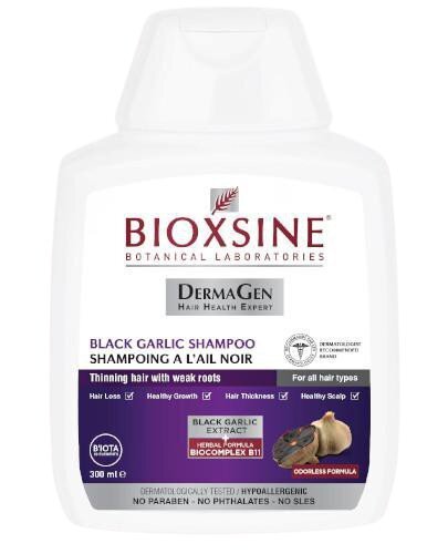 Šampoon juuste väljalangemise vastu musta küüslauguga Bioxsine 300 ml hind ja info | Šampoonid | hansapost.ee