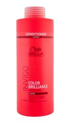 Кондиционер для волос, для окрашенных волос Wella Invigo Color Brilliance Coarse Vibrant, 1000 мл цена и информация | Бальзамы | hansapost.ee