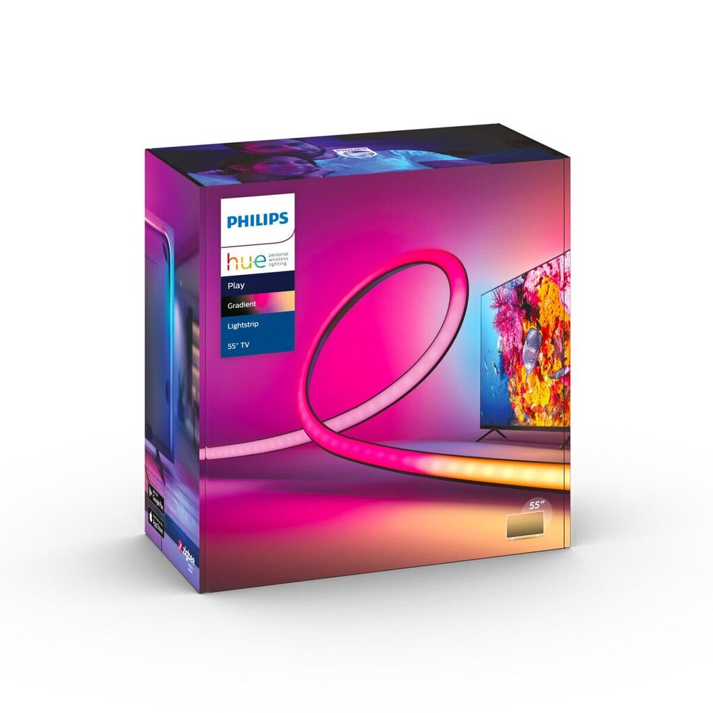 PHILIPS HUE LIGHTSTRIP GRADIENT LIGHTSTRIP (FOR TV) TV 55 hind ja info | Valgusribad ja LED ribad | hansapost.ee