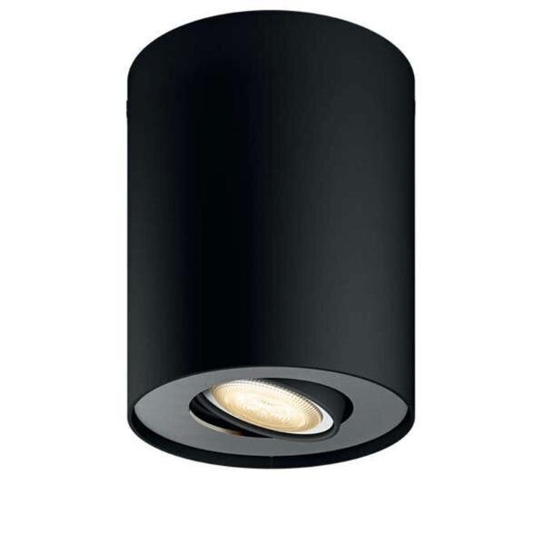 Philips Hue - Pillar Hue ext. spot single spot black 1 -White Ambiance Bluetooth цена и информация | Lambipirnid ja LED-pirnid | hansapost.ee