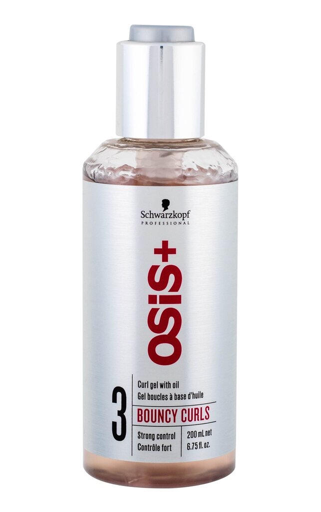 Juuksegeel õliga lokkis juustele Schwarzkopf Professional Osis+ Bouncy Curls 200 ml hind ja info | Juuste viimistlusvahendid | hansapost.ee