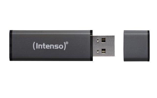 USB2 mälupulk 64GB/ Antratsiit 3521491 Intenso hind ja info | Mälupulgad | hansapost.ee