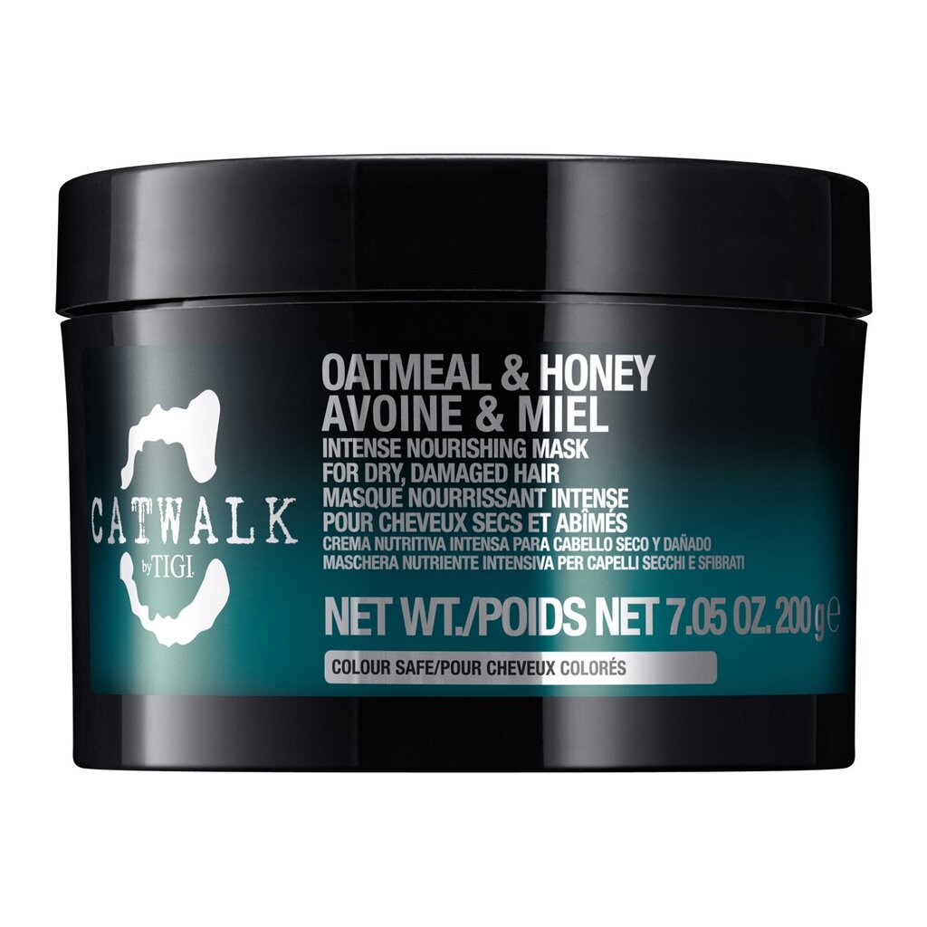 Toitev juuksemask Tigi Catwalk Oatmeal & Honey 200 g цена и информация | Juuksemaskid, õlid ja seerumid | hansapost.ee