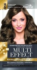 Шампунь для окрашивания волос Joanna Multi Effect 35 г, 014 Aromatic Cappuccino цена и информация | Joanna Духи, косметика | hansapost.ee