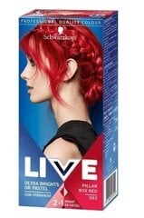 Краска для волос Schwarzkopf Live, 092, Красный цена и информация | Краска для волос | hansapost.ee