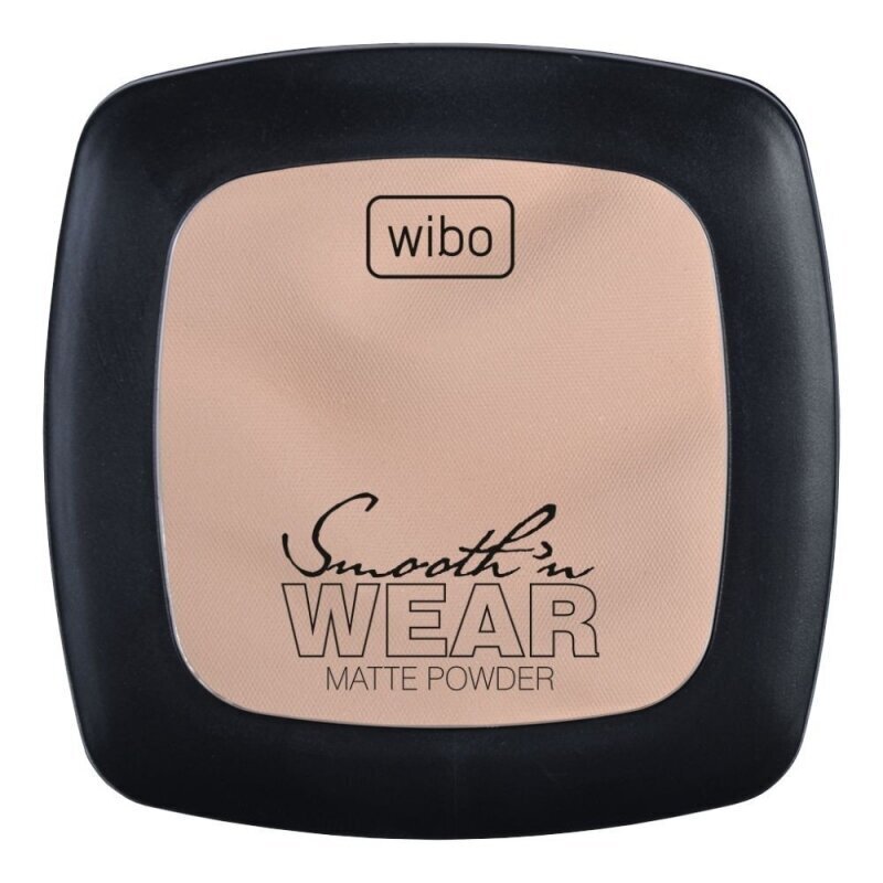 Wibo Smooth'n Wear Matte puuder - Smooth'n Wear nr 1 цена и информация | Jumestuskreemid ja puudrid | hansapost.ee