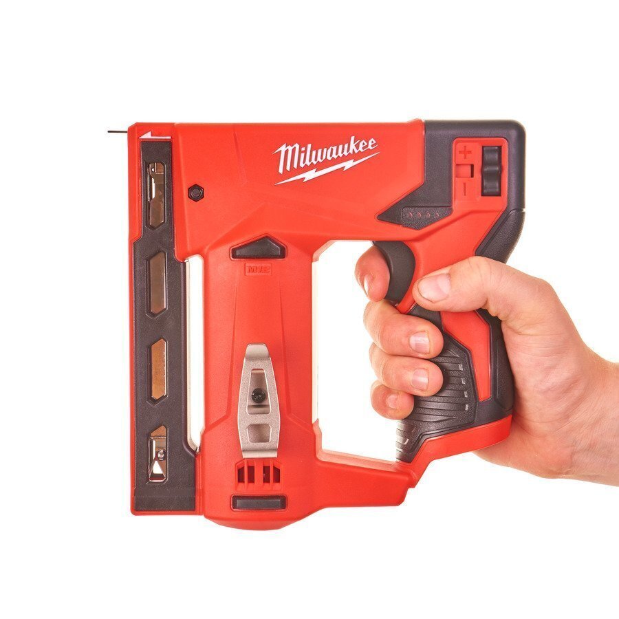 Klambripüstol Milwaukee M12 BST-0 цена и информация | Käsitööriistad | hansapost.ee