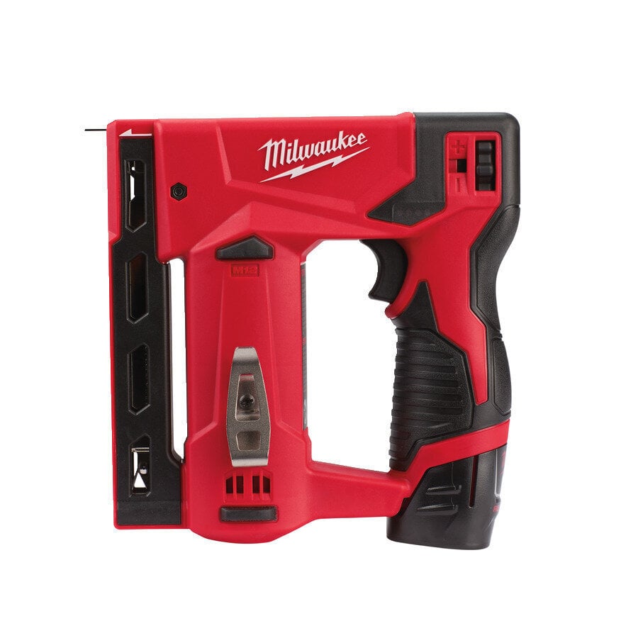 Akuklambripüstol Milwaukee M12 BST-202X цена и информация | Käsitööriistad | hansapost.ee