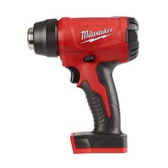 Kuumaõhupuhur Milwaukee M18 BHG-0; 18 V (ilma aku ja laadijata) hind ja info | Kuumaõhupuhurid | hansapost.ee