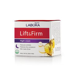 Aroma Labora LIFT & FIRM vananemisvastane öökreem 50 ml hind ja info | Aroma Labora Parfüümid, lõhnad ja kosmeetika | hansapost.ee