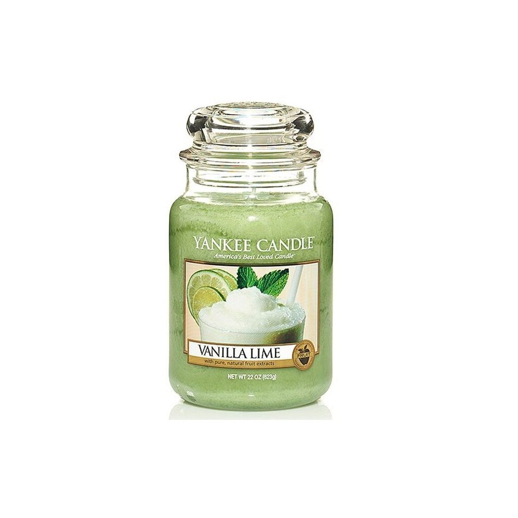 Lõhnaküünal Yankee Candle Vanilla Lime, 623 g цена и информация | Küünlad, küünlajalad | hansapost.ee