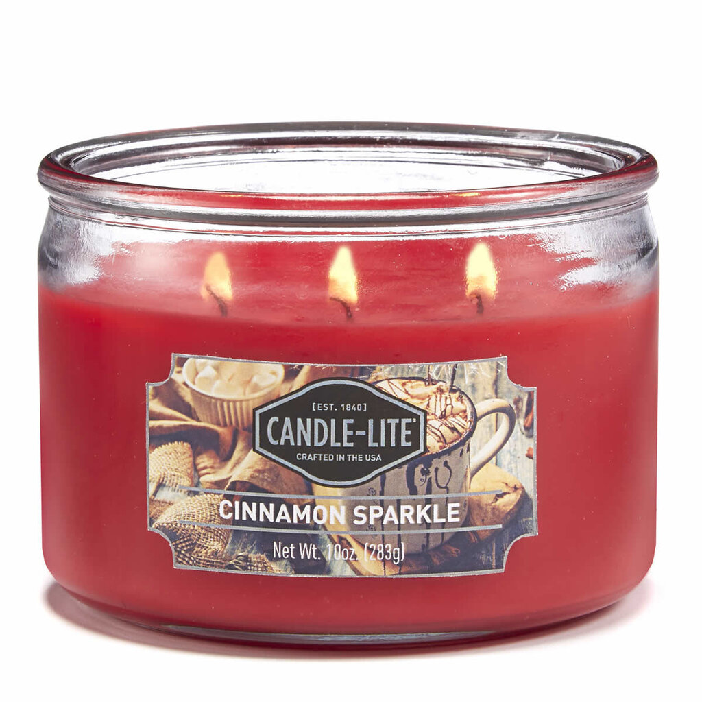 Lõhnaküünal Candle-lite Everyday Cinnamon Sparkle цена и информация | Küünlad, küünlajalad | hansapost.ee