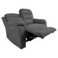 Diivan Mimi 2-kohaline 153x93xH102cm, elektriline recliner, hall hind ja info | Tugitoolid | hansapost.ee