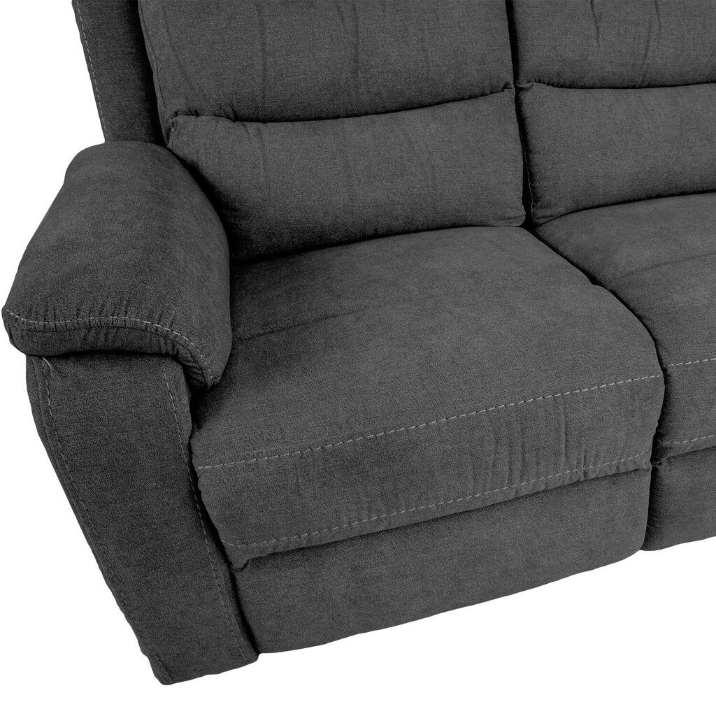 Diivan Mimi 2-kohaline 153x93xH102cm, elektriline recliner, hall hind ja info | Tugitoolid | hansapost.ee