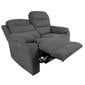 Diivan Mimi 2-kohaline 153x93xH102cm, elektriline recliner, hall hind ja info | Tugitoolid | hansapost.ee