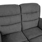 Diivan Mimi 2-kohaline 153x93xH102cm, elektriline recliner, hall hind ja info | Tugitoolid | hansapost.ee