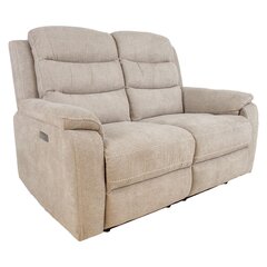 Diivan Mimi 2-kohaline 153x93xH102cm, elektriline recliner, beež hind ja info | Tugitoolid | hansapost.ee