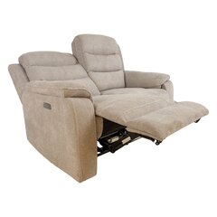 Diivan Mimi 2-kohaline 153x93xH102cm, elektriline recliner, beež hind ja info | Home4You Elutoamööbel | hansapost.ee