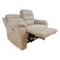 Diivan Mimi 2-kohaline 153x93xH102cm, elektriline recliner, beež hind ja info | Tugitoolid | hansapost.ee