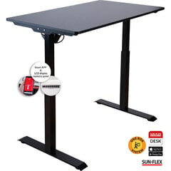 Reguleeritav arvutilaud Sun-Flex Elite must price and information | Computer desks, writing desks | hansapost.ee