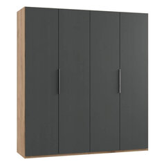 Шкаф Level36A F12554, серый/коричневый цена и информация | Шкафы | hansapost.ee