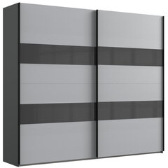 Шкаф Aatrium Altona2 E47273, серый/черный цена и информация | Шкафы | hansapost.ee