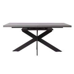 Обеденный стол Home4You Eddy 3, 200x90xH76 см, серый меламин цена и информация | Кухонные и обеденные столы | hansapost.ee