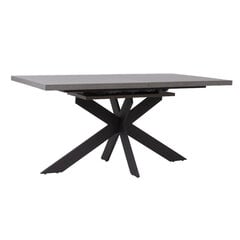 Обеденный стол Home4You Eddy 3, 200x90xH76 см, серый меламин цена и информация | Кухонные и обеденные столы | hansapost.ee