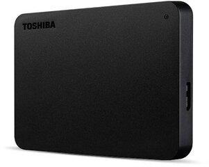 Toshiba Canvio 1 ТБ цена и информация | Жёсткие диски (SSD, HDD) | hansapost.ee