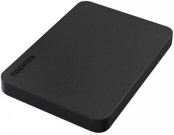 Toshiba väline kõvaketas Canvio Basics, USB-C, 1TB, must hind ja info | Välised kõvakettad | hansapost.ee