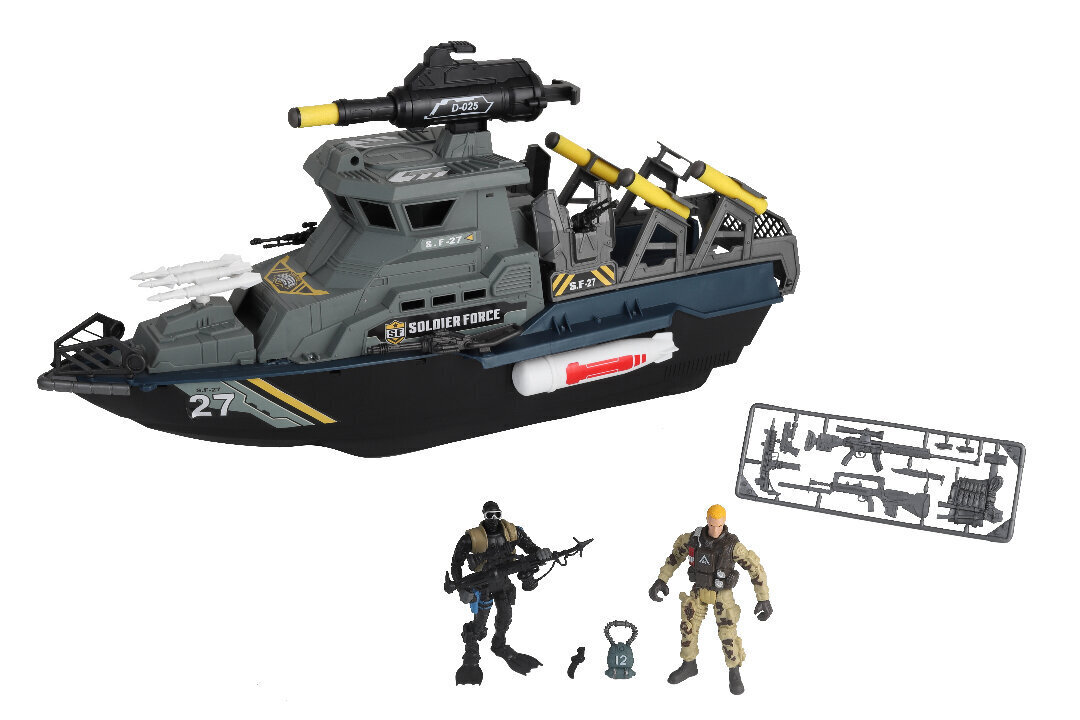 CHAP MEI Soldier Force Navy Battleship tulistaja mängukomplekt, 545011 hind ja info | Mänguasjad poistele | hansapost.ee