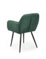 2-tooli komplekt Halmar K429, roheline hind ja info | Köögitoolid, söögitoolid | hansapost.ee