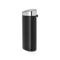 Мусорный бак Brabantia Touch Bin New, 40 л, цвет Matt Black цена и информация | Мусорные ящики с креплением на двери | hansapost.ee