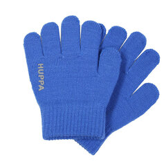 Huppa laste kevad-sügis sõrmkindad LEVI, sinine цена и информация | Шапки, перчатки, шарфы для девочек | hansapost.ee