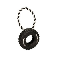 FERPLAST игрушка для собак, резиновое колесо с веревкой, размер M,  15,5 x 5,2 x 29 cм цена и информация | Игрушки для собак | hansapost.ee