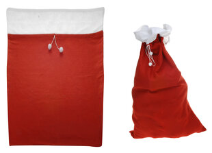 Jõuluvana kingituste kott 60 x 90 cm hind ja info | Kostüümid ja maskid | hansapost.ee