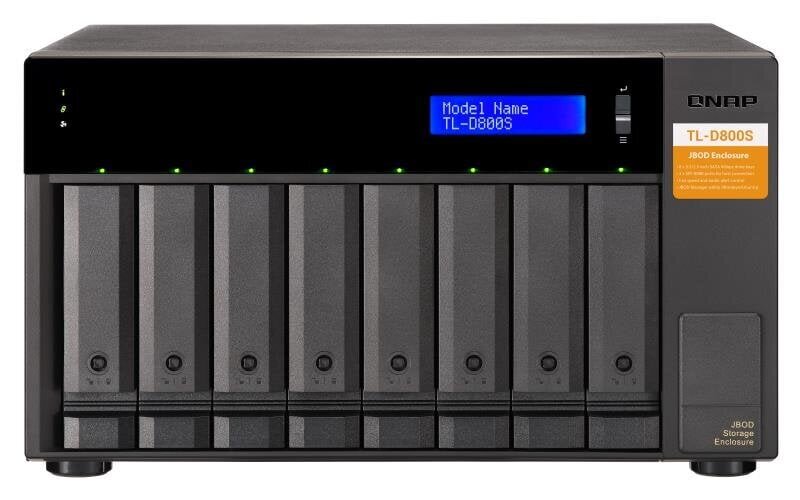 NAS STORAGE TOWER 8BAY/TL-D800S QNAP цена и информация | Välised kõvakettad | hansapost.ee