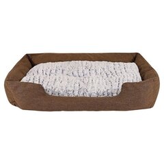 Лежак для собак Palermo, коричневый, 110 x 80 cм цена и информация | Лежаки, домики | hansapost.ee